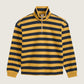 LEVI'S - Cameron Quarter-Zip Sweatshirt - Pollard Stripe Navy Blazer