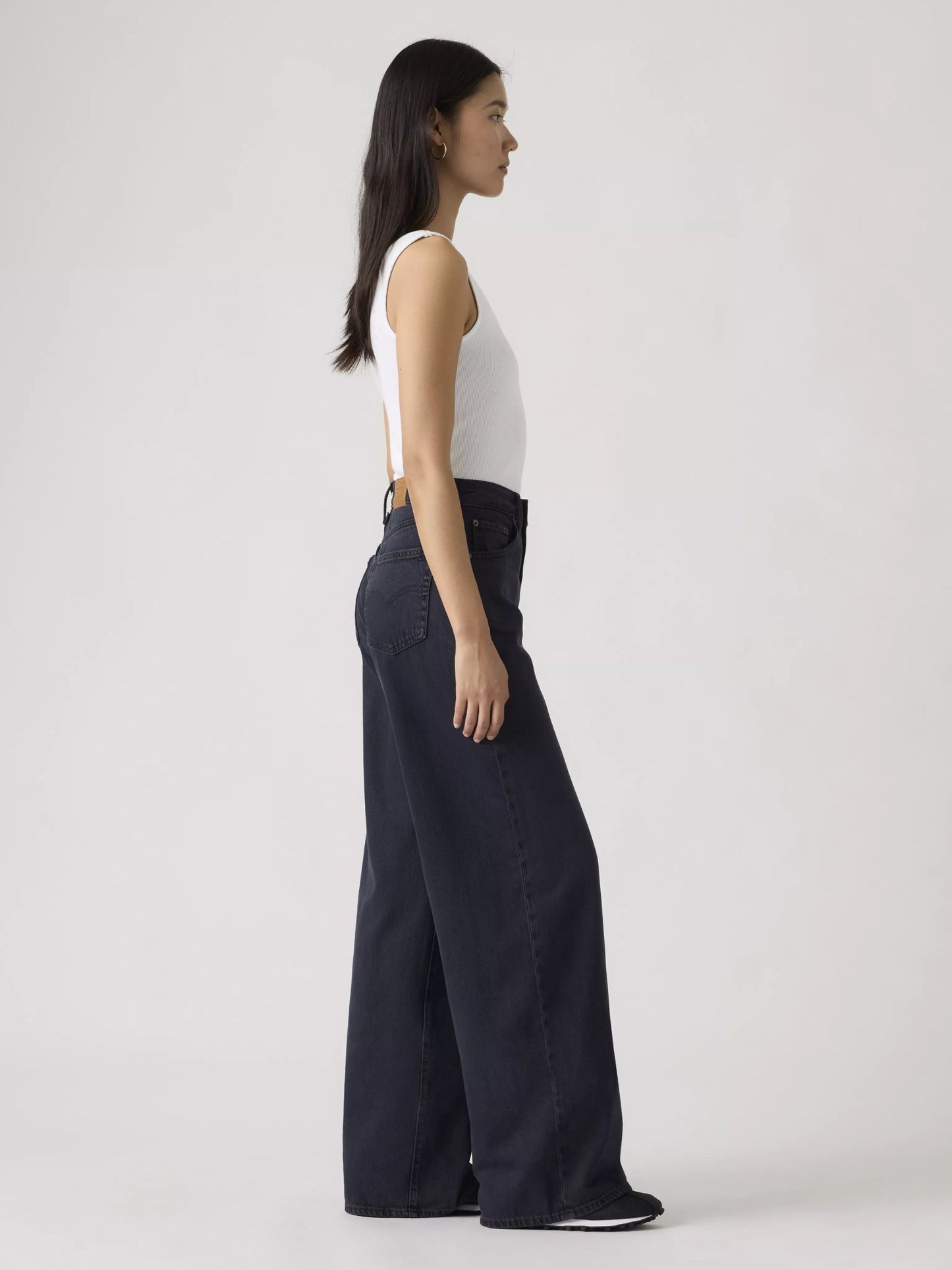 LEVI'S - LEVI'S CINCH WIDE LEG BLUE BLACK- DARK HUMOR - 