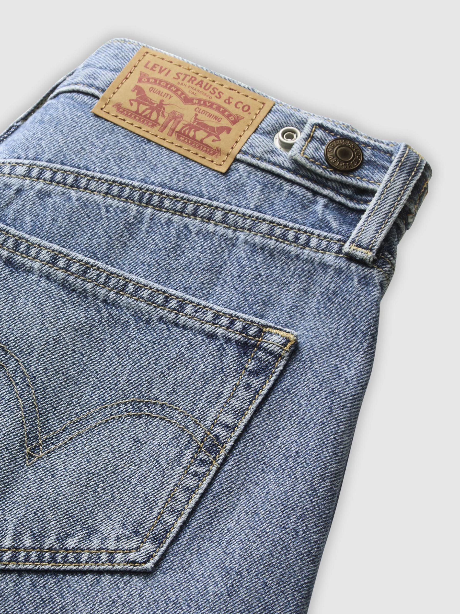 LEVI'S - LEVI'S CINCH BARREL MEDIUM BLUE- LET LOVE IN - 