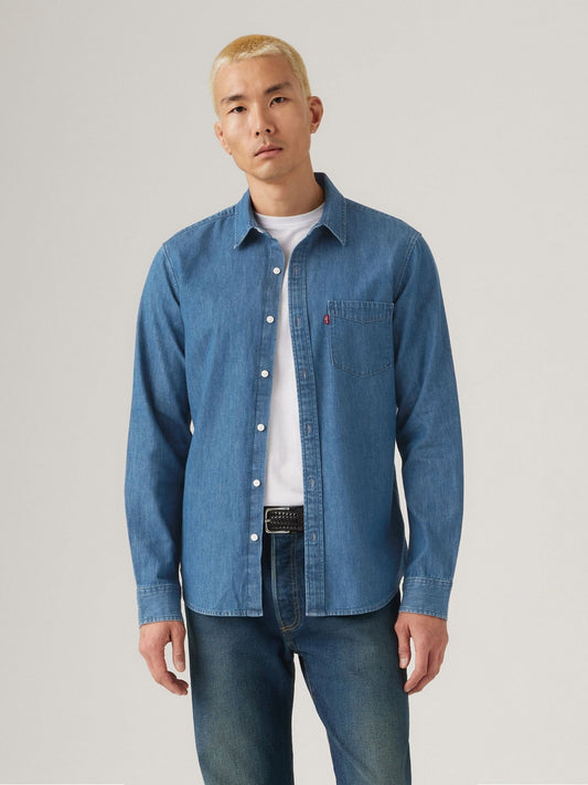 LEVI'S - Classic One Pocket Standard Long Sleeve Shirt - 