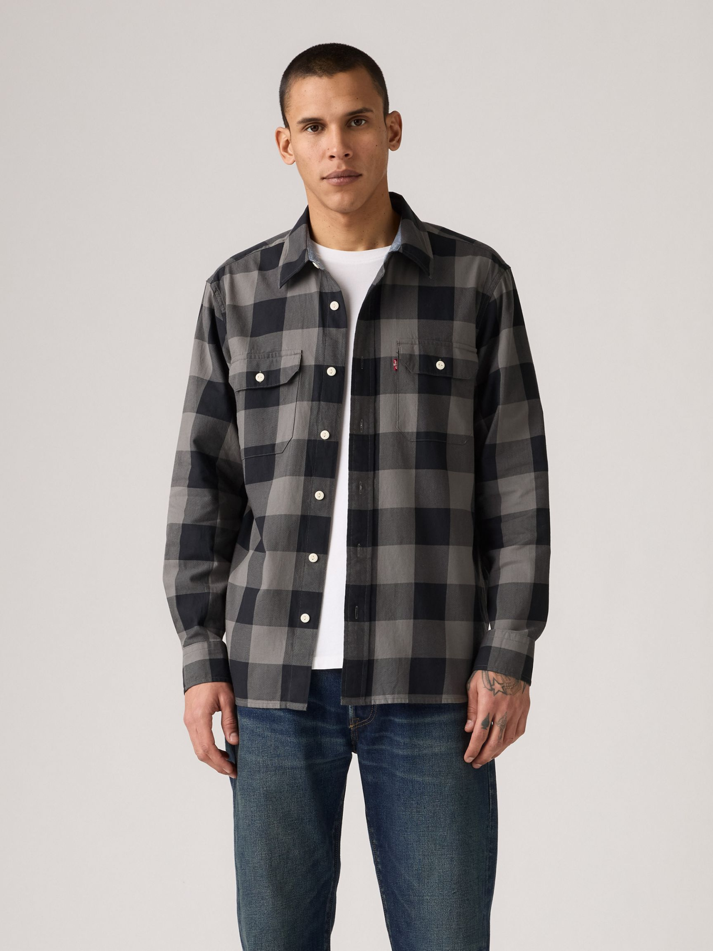 LEVI'S - Classic Worker Plaid Shirt - 