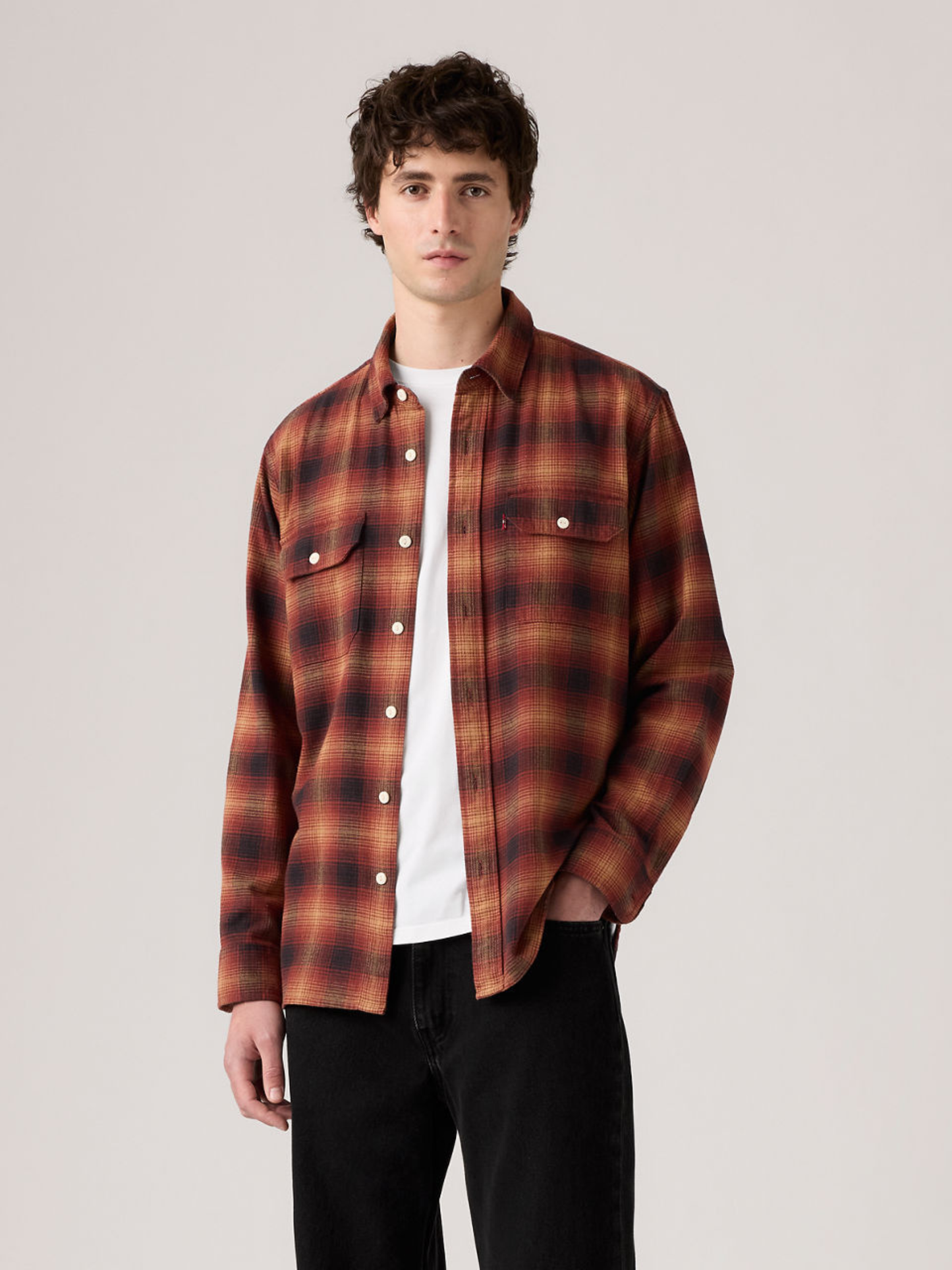LEVI'S - Classic Worker Plaid Shirt - 