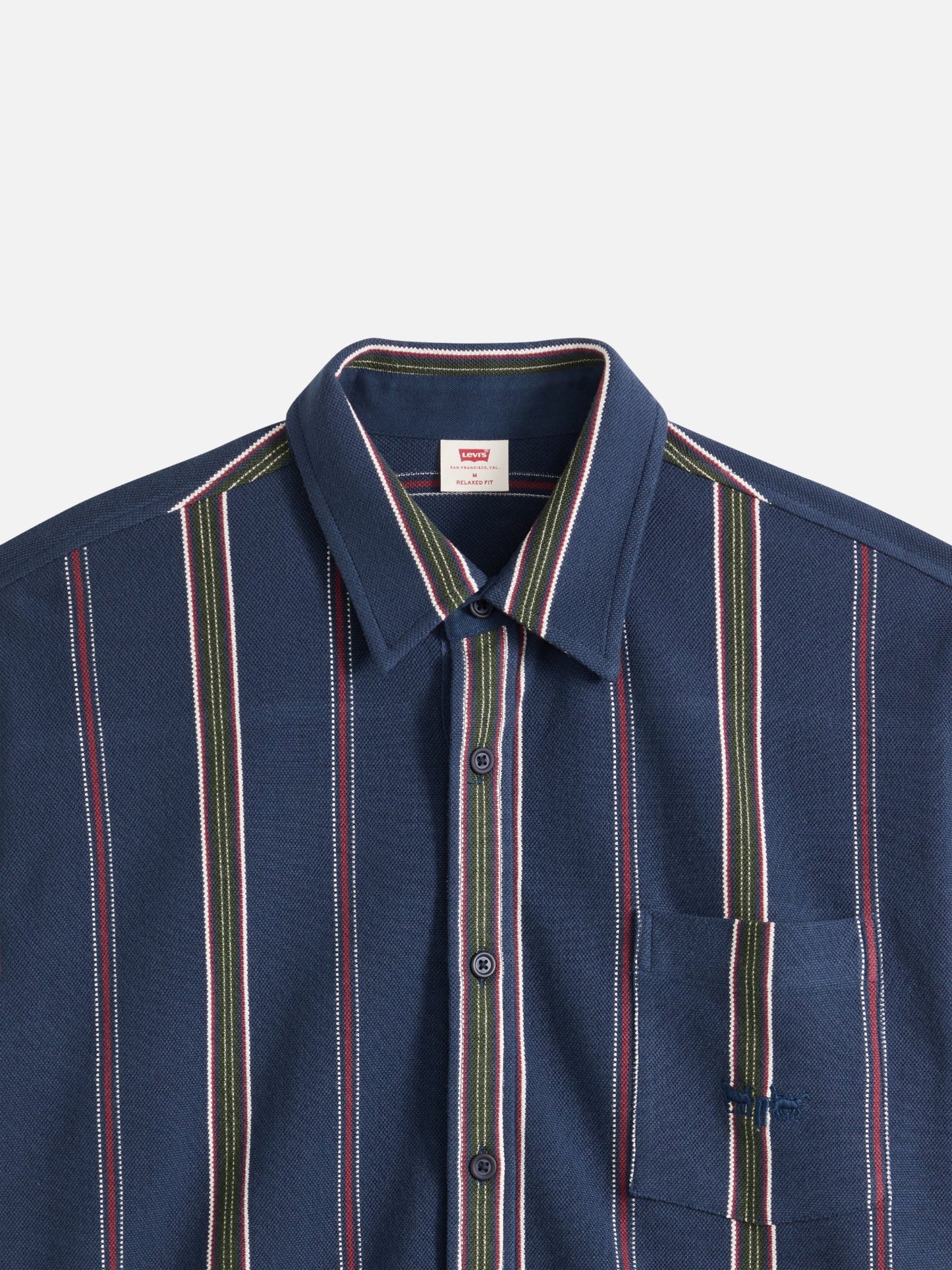 LEVI'S - Dawson Pique Shortsleeve Button Up Shirt - 