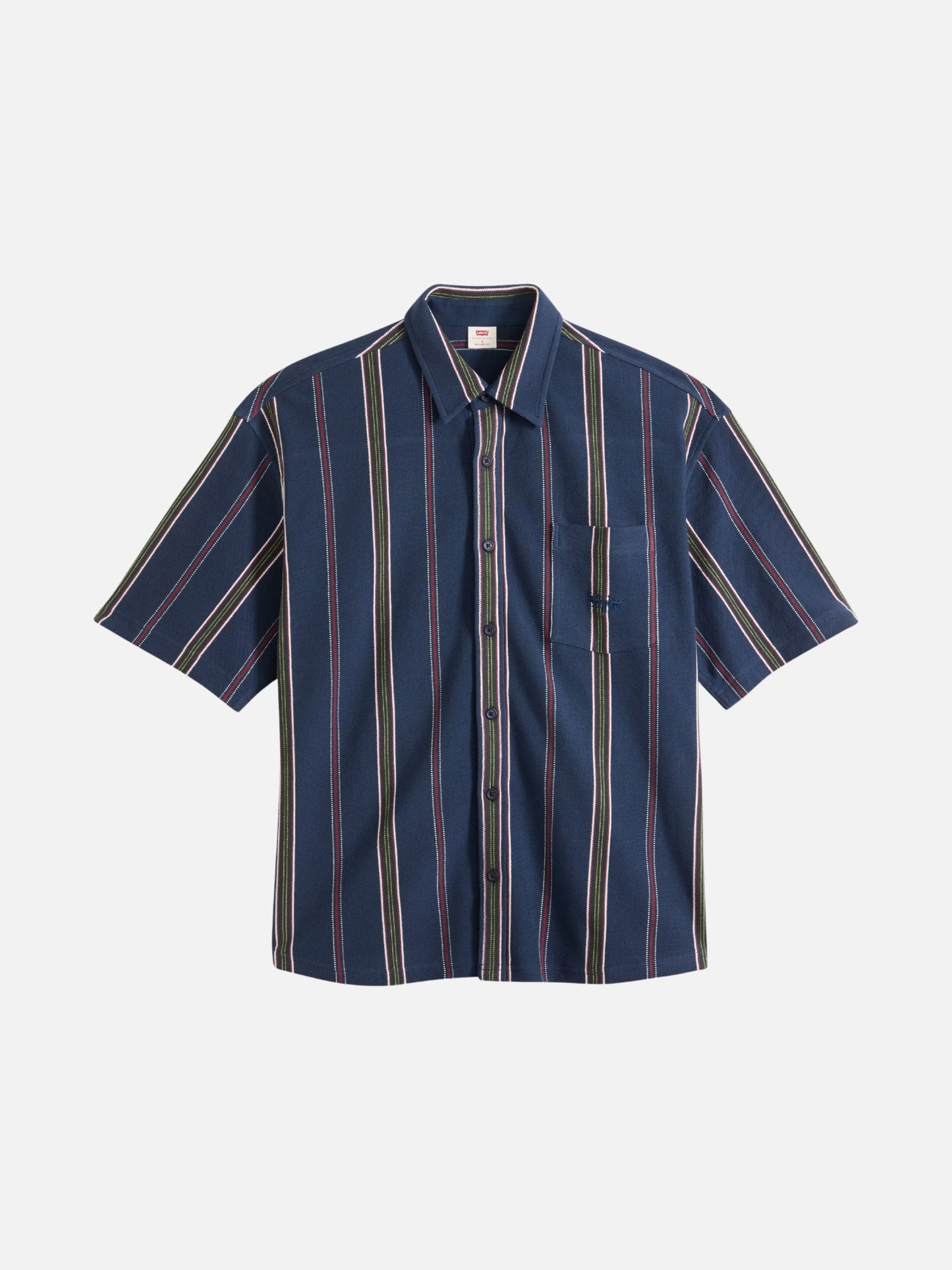 LEVI'S - Dawson Pique Shortsleeve Button Up Shirt - 