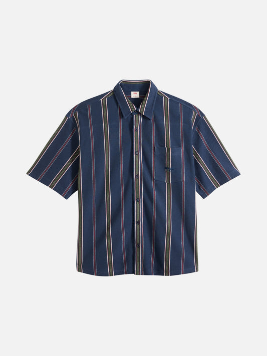 LEVI'S - Dawson Pique Shortsleeve Button Up Shirt - 