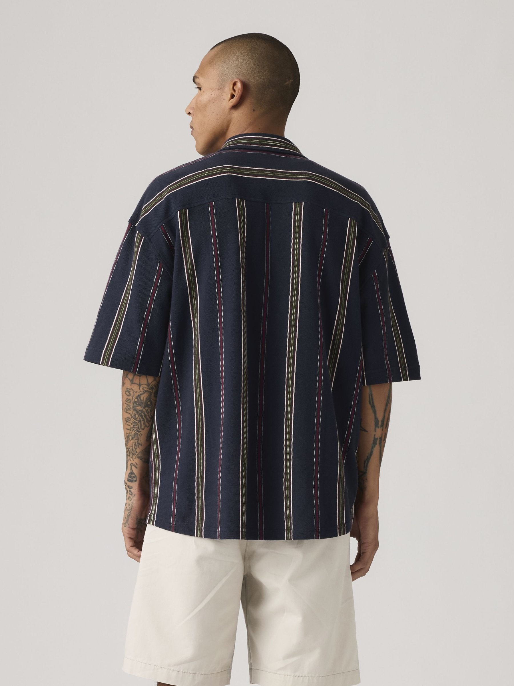 LEVI'S - Dawson Pique Shortsleeve Button Up Shirt - 