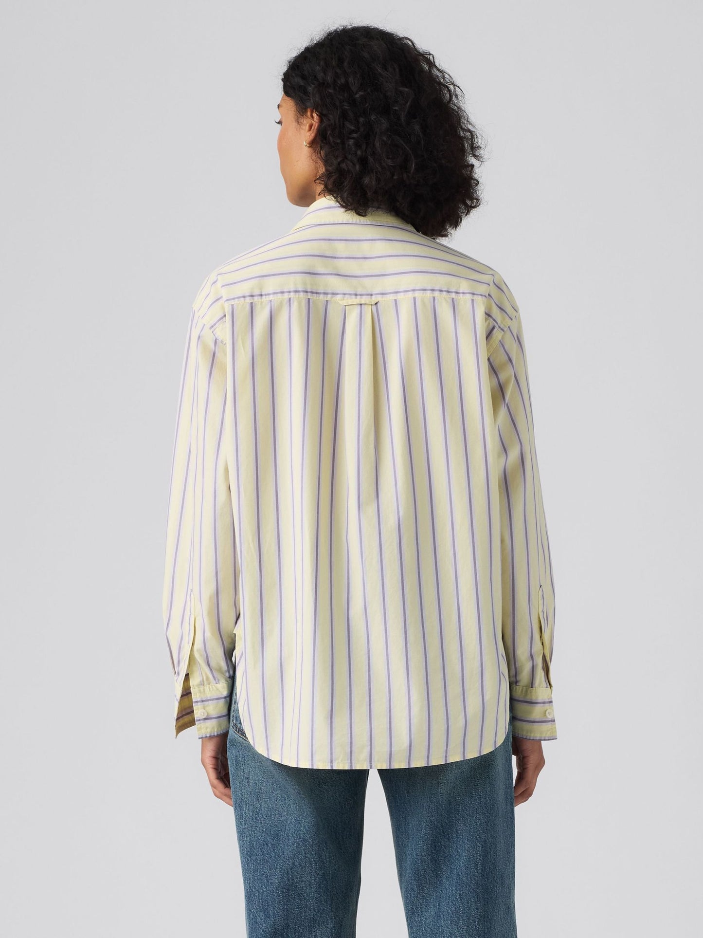 Harlie Boyfriend Striped Shirt