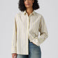 Harlie Boyfriend Striped Shirt