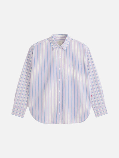 Harlie Boyfriend Striped Shirt