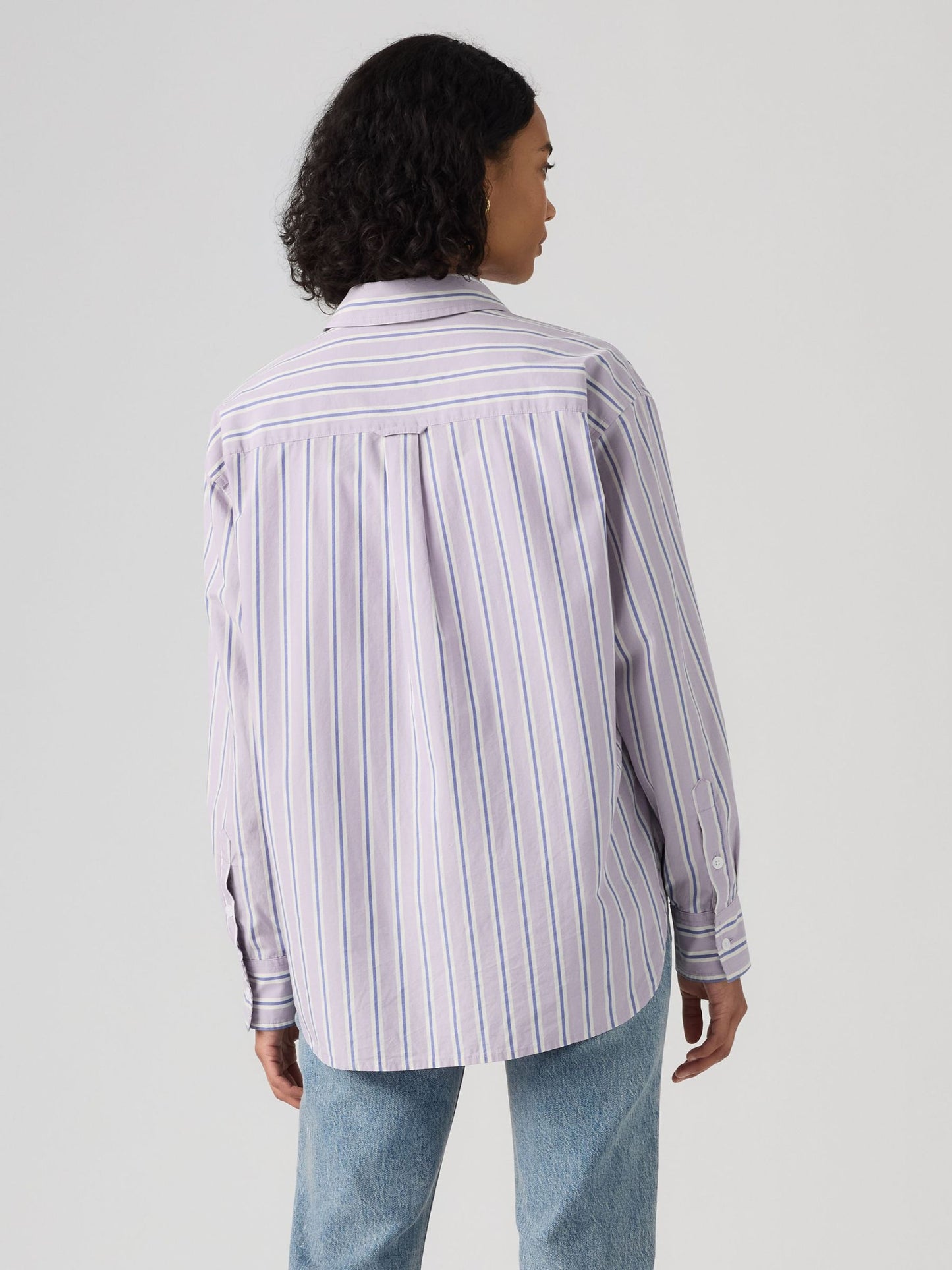 Harlie Boyfriend Striped Shirt