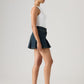 Inverted Mini Pleated Skirt
