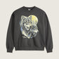 Sunset Lone Wolf Crewneck Sweatshirt