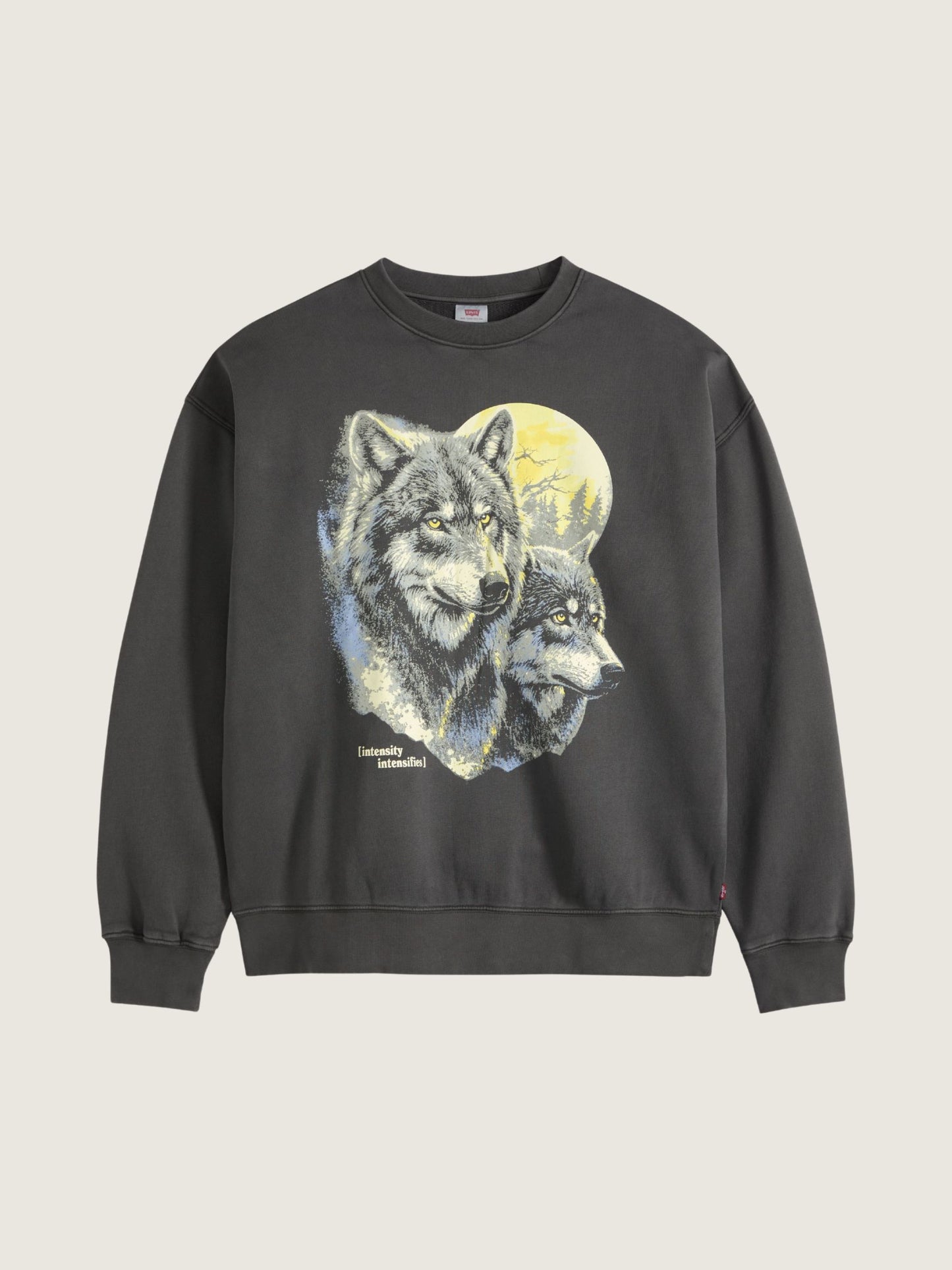 Sunset Lone Wolf Crewneck Sweatshirt