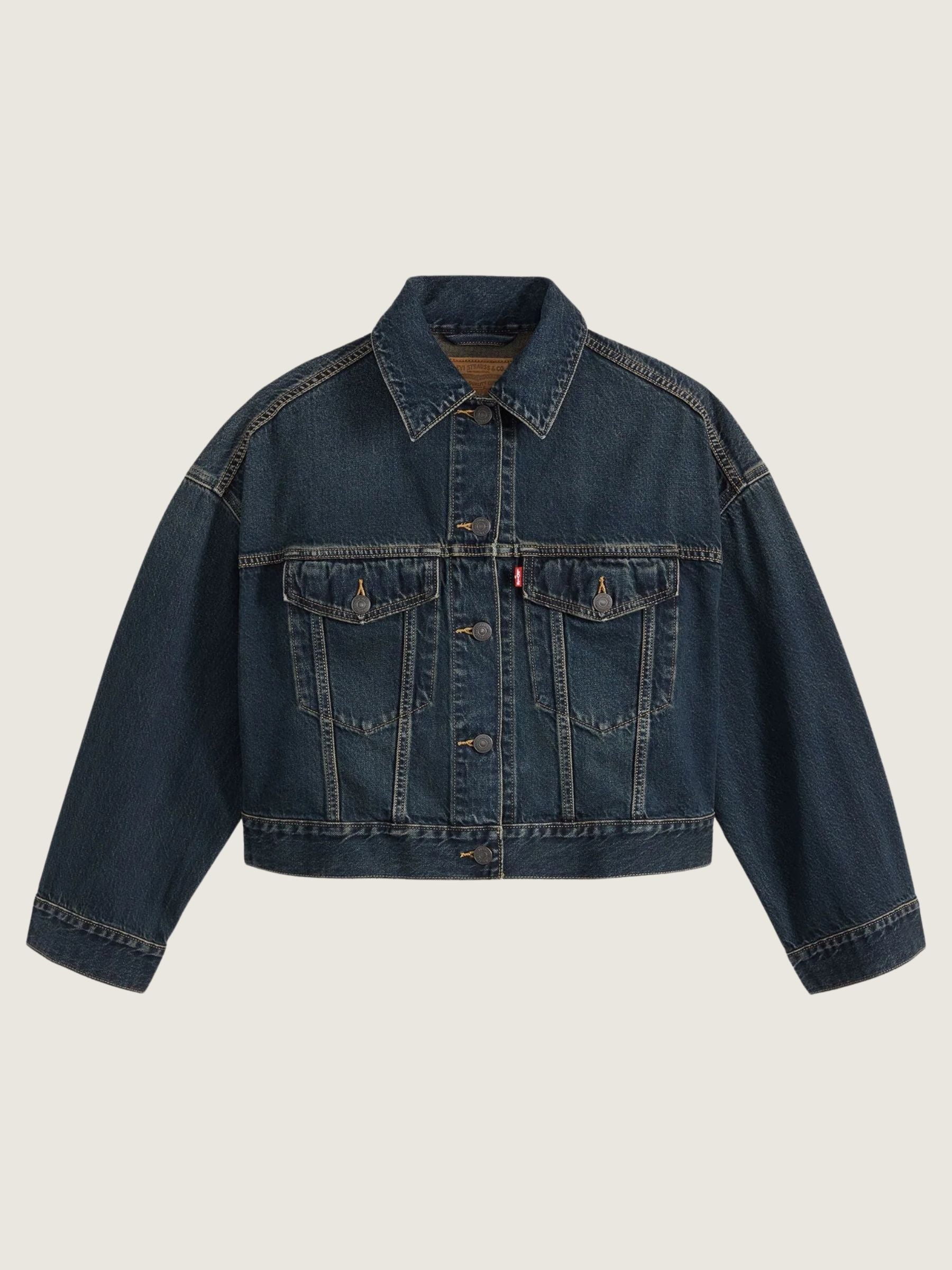 LEVI'S - Loose Crop Trucker Jacket - 