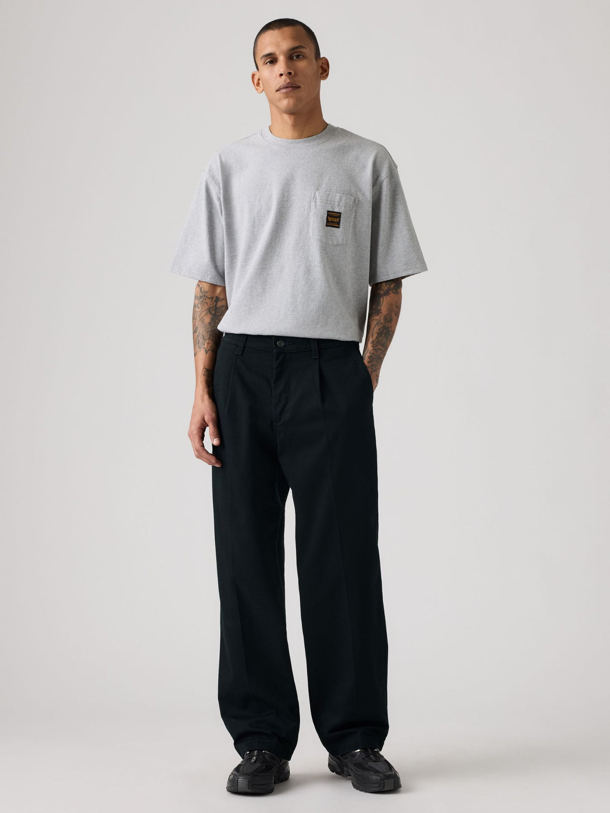 LEVI'S - Loose Pleated Work Chinos - 