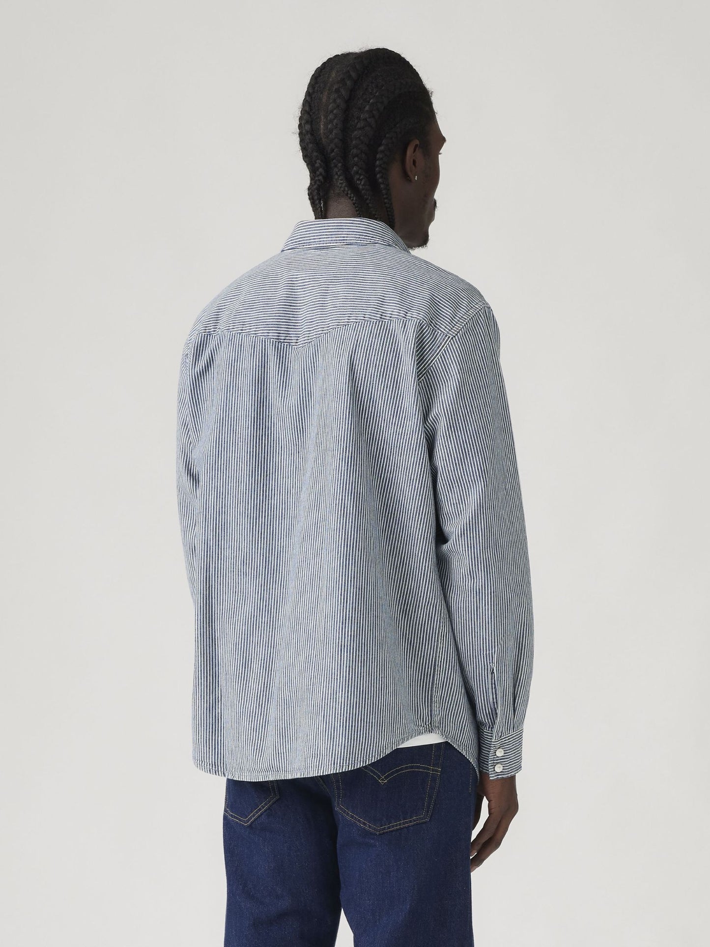 LEVI'S - Relaxed Fit Stripe Western Shirt - 