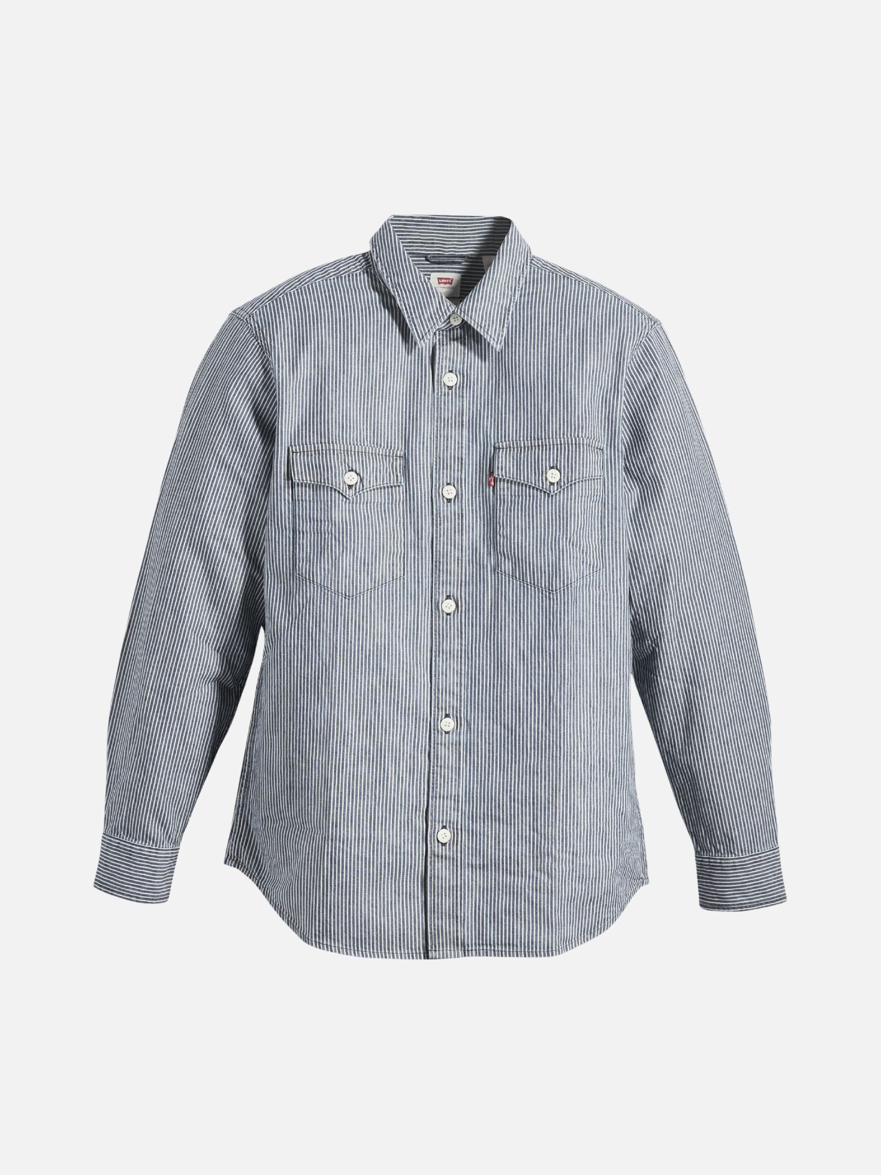 LEVI'S - Relaxed Fit Stripe Western Shirt - 