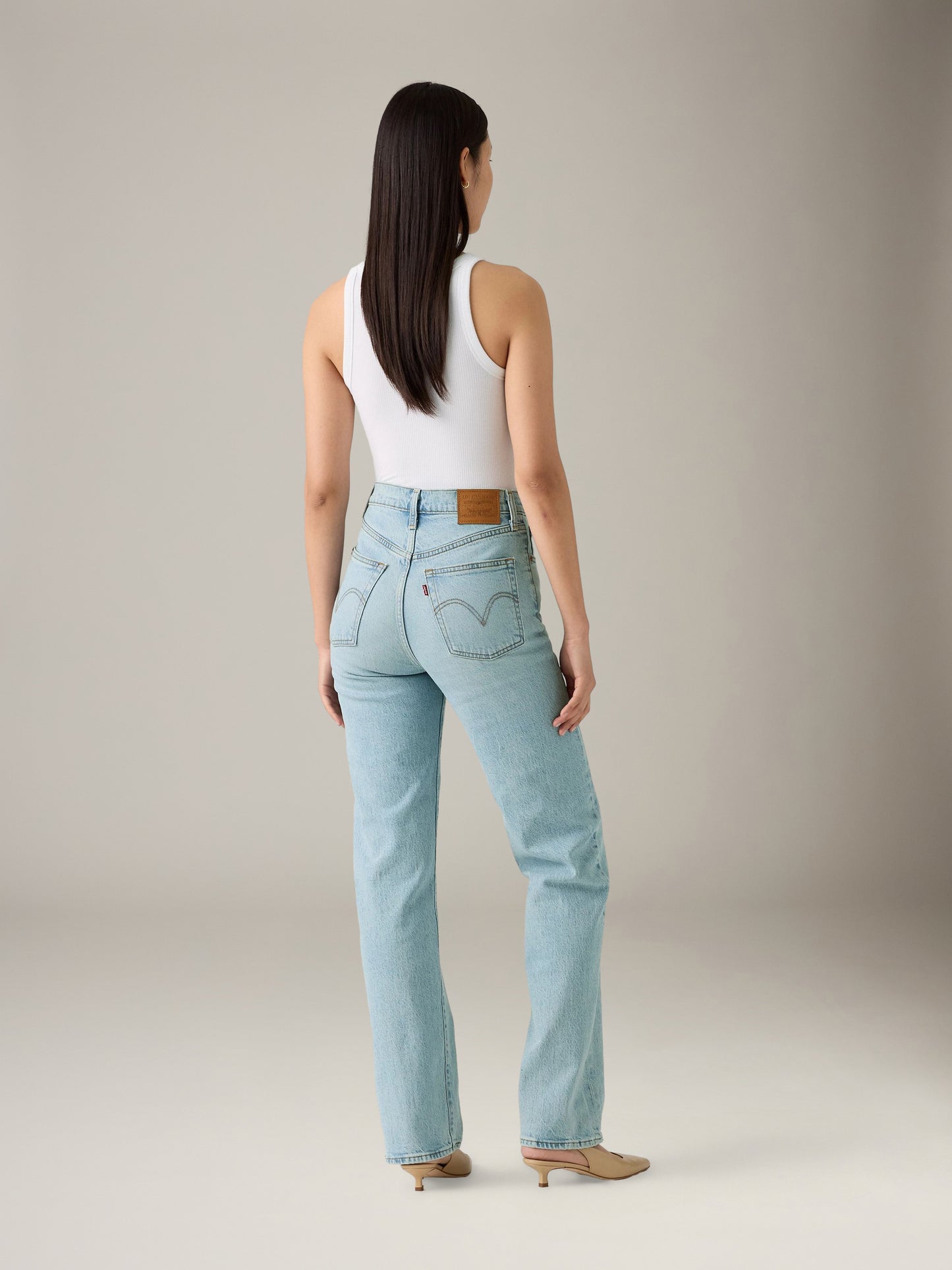 LEVI'S - Ribcage Full Length Jeans - 