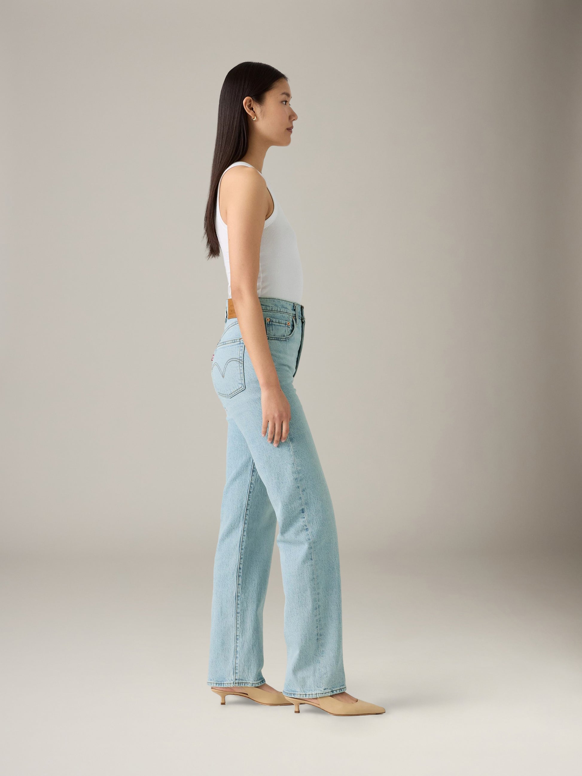 LEVI'S - Ribcage Full Length Jeans - 