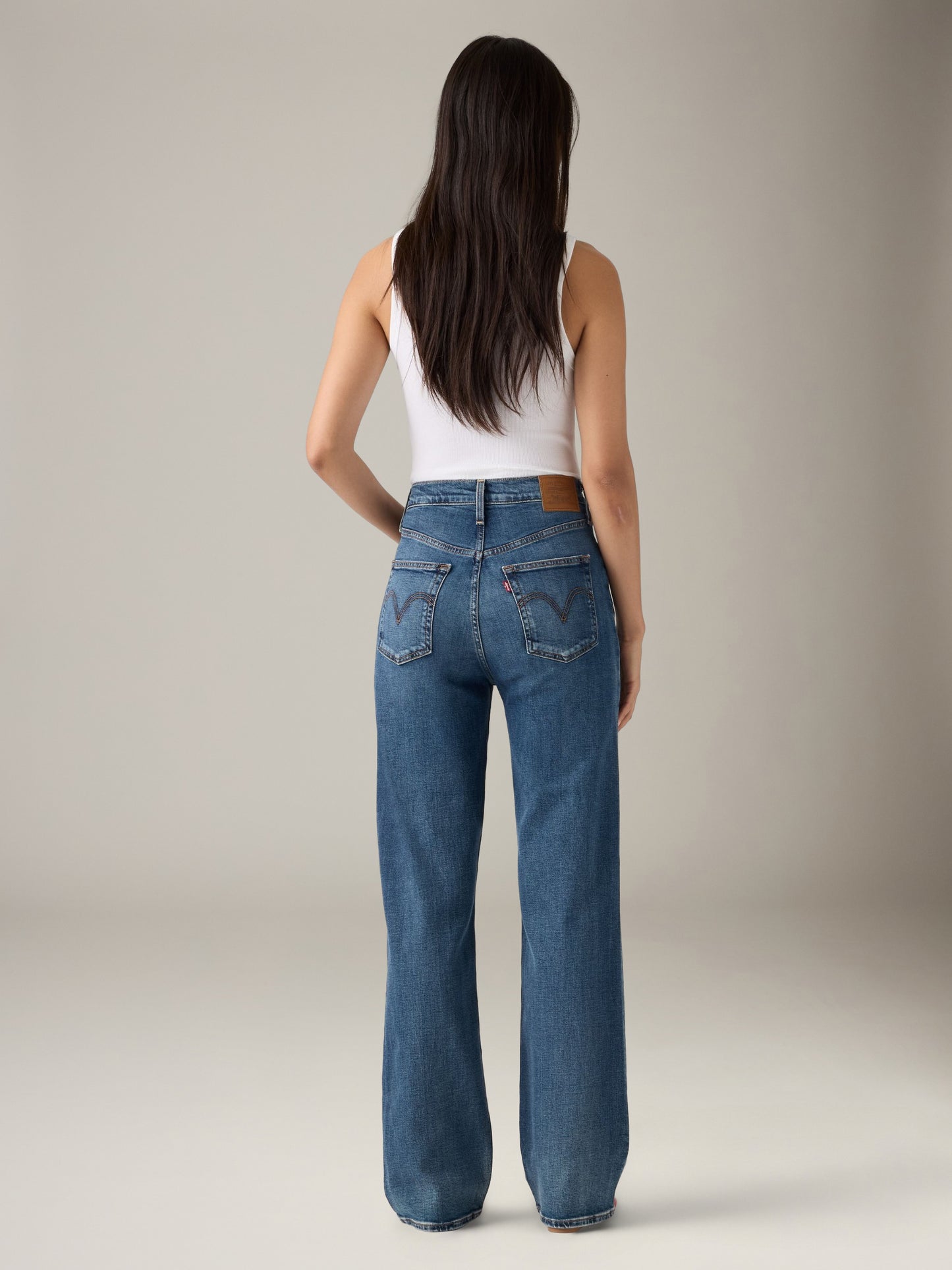 LEVI'S - Ribcage Full Length Jeans - 