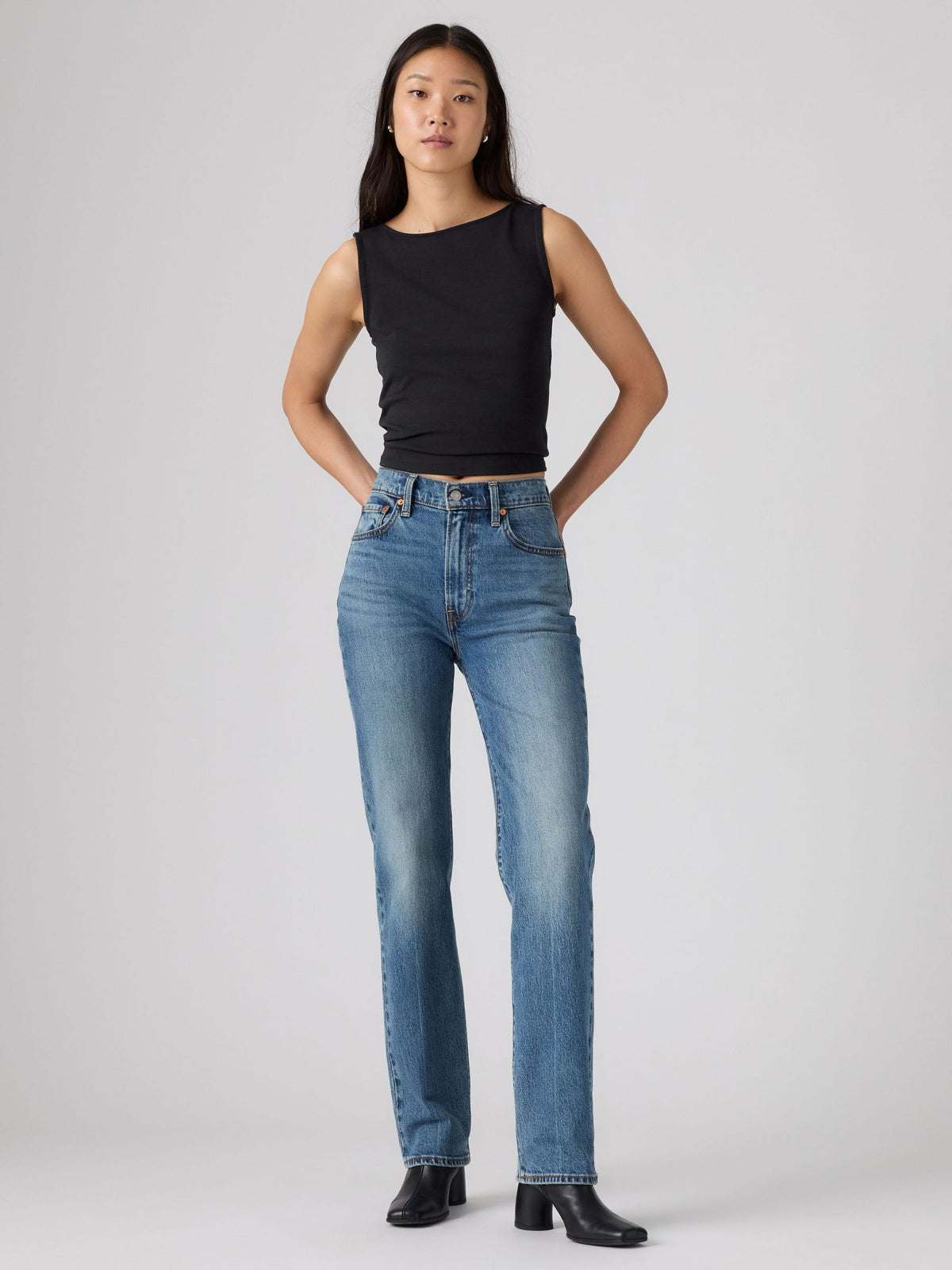 LEVI'S - Ribcage Slim Jeans - 