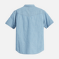 LEVI'S-Short Sleeve Relaxed Western Shirt-New Hyde Chambray
