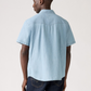 LEVI'S-Short Sleeve Relaxed Western Shirt-New Hyde Chambray