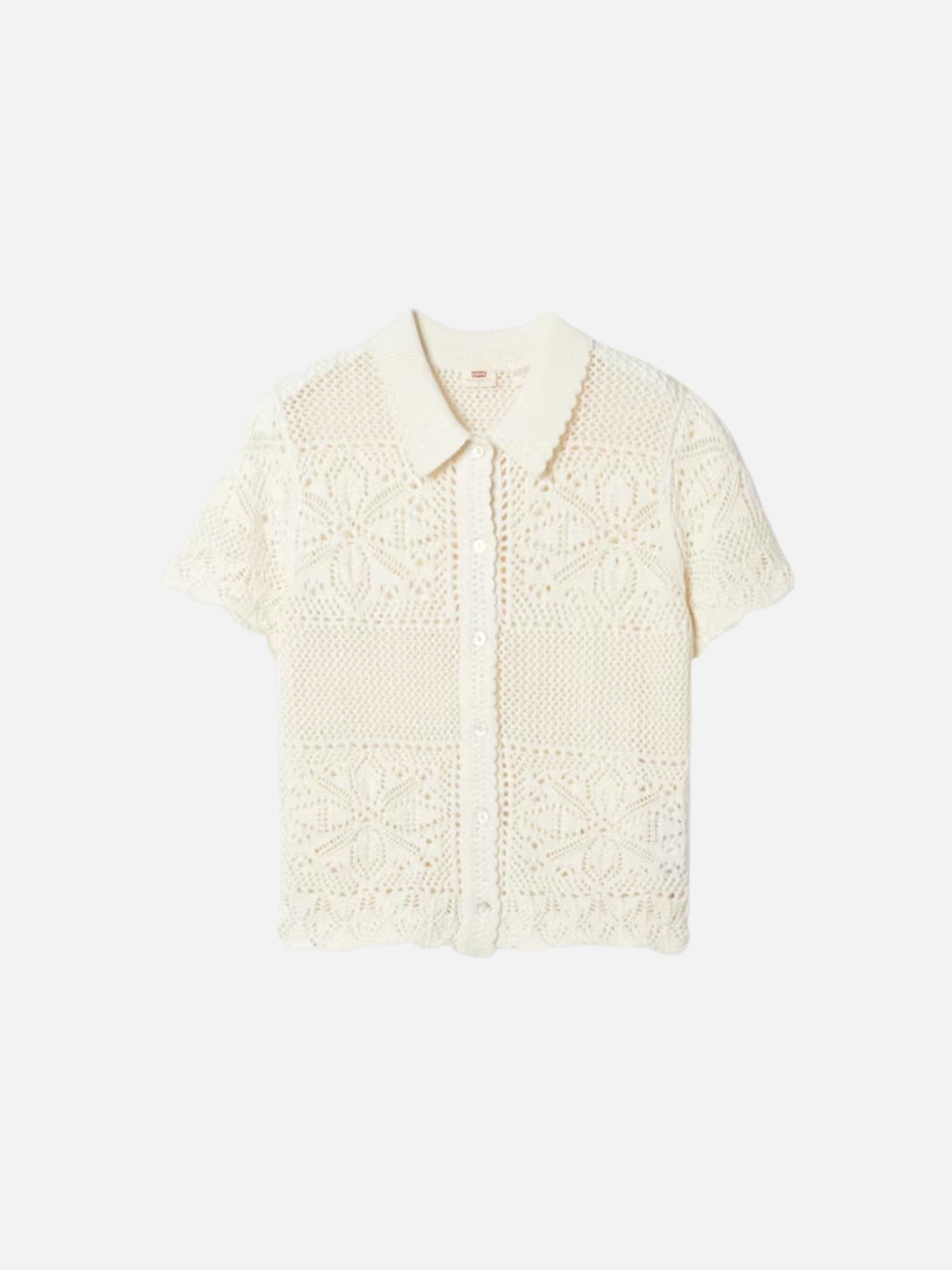 LEVI'S - Susanna Floral Crochet Shirt - 