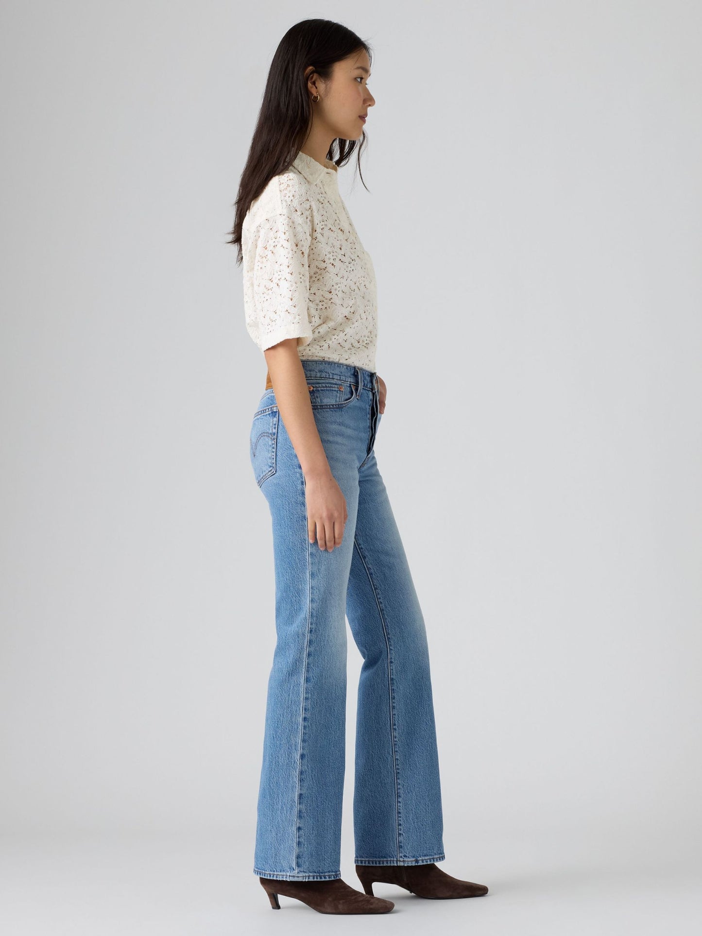 LEVI'S - LEVI'S WEDGIE BOOTCUT MEDIUM BLUE- PROBABLY HERE - 