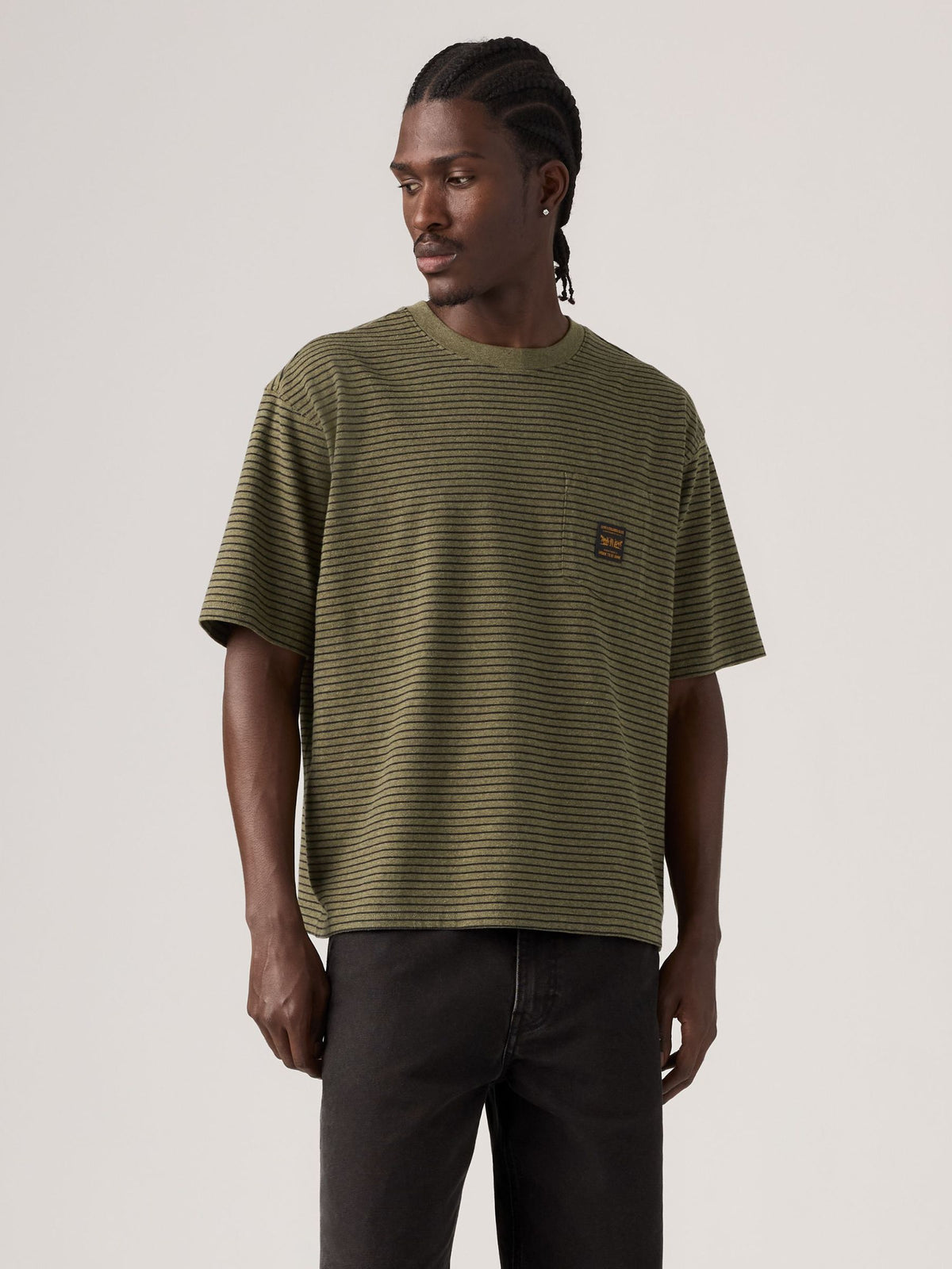 Workwear Stripe Shortsleeve T-Shirt