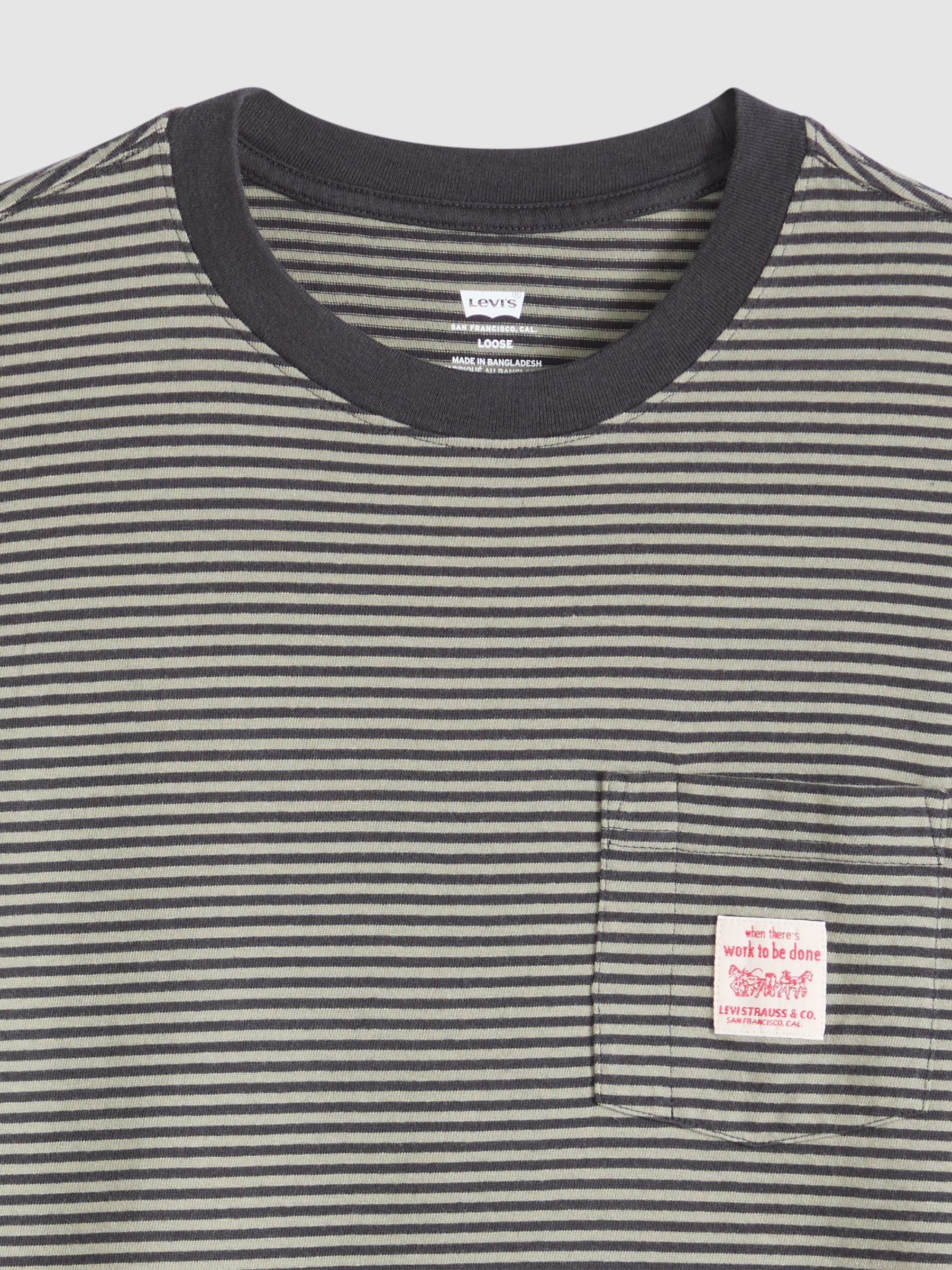 LEVI'S - Workwear Stripe Shortsleeve T-Shirt - 
