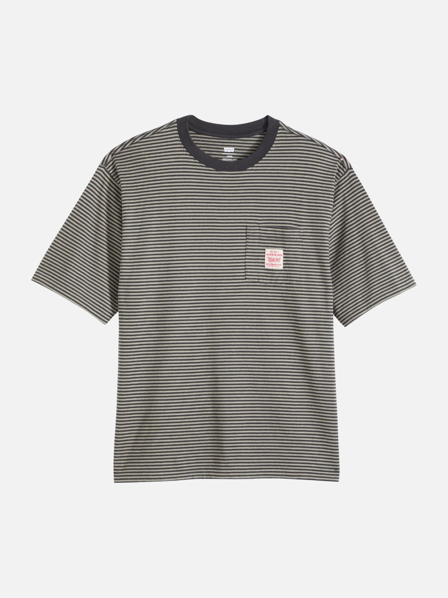 LEVI'S - Workwear Stripe Shortsleeve T-Shirt - 