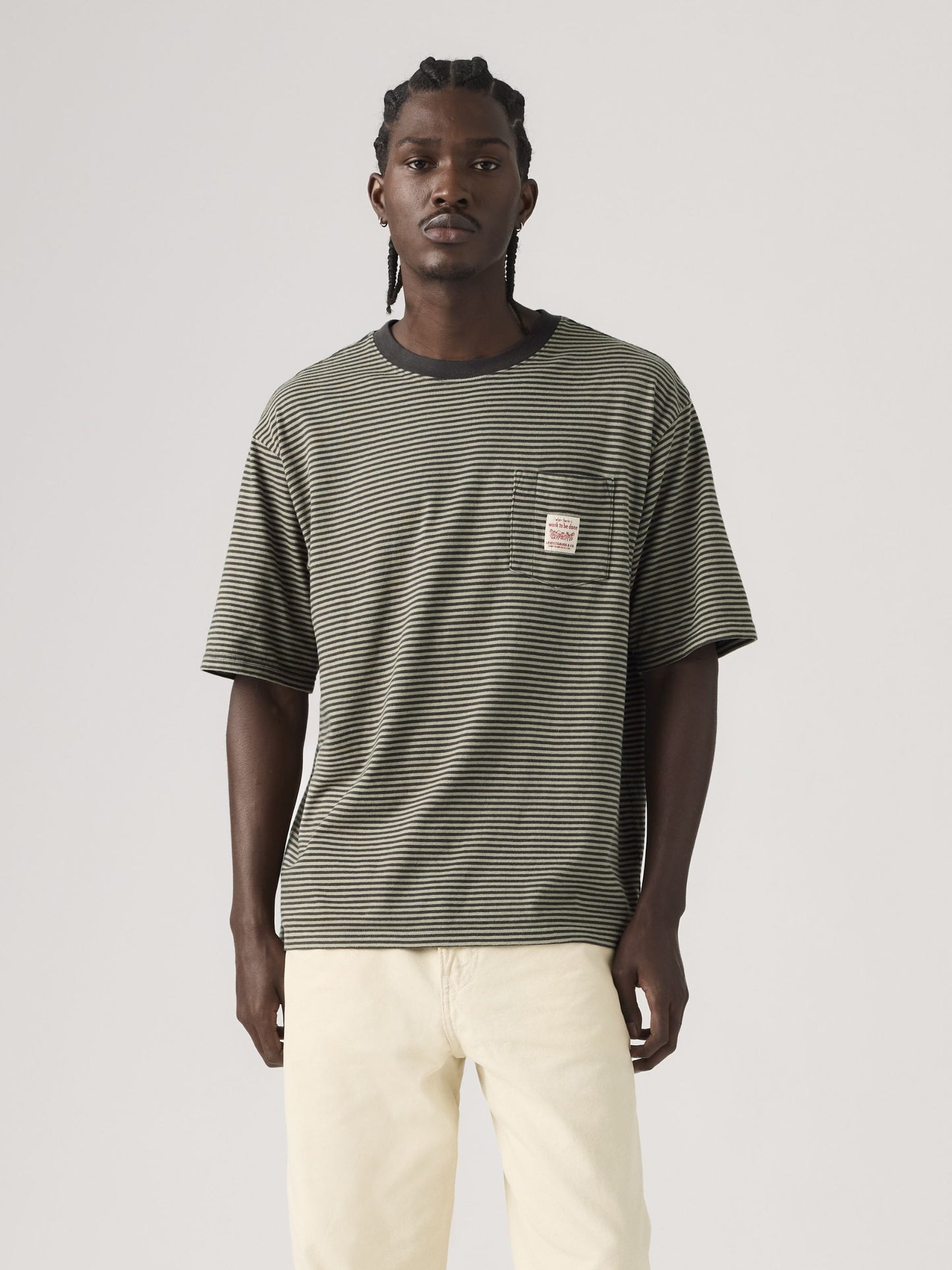 LEVI'S - Workwear Stripe Shortsleeve T-Shirt - 