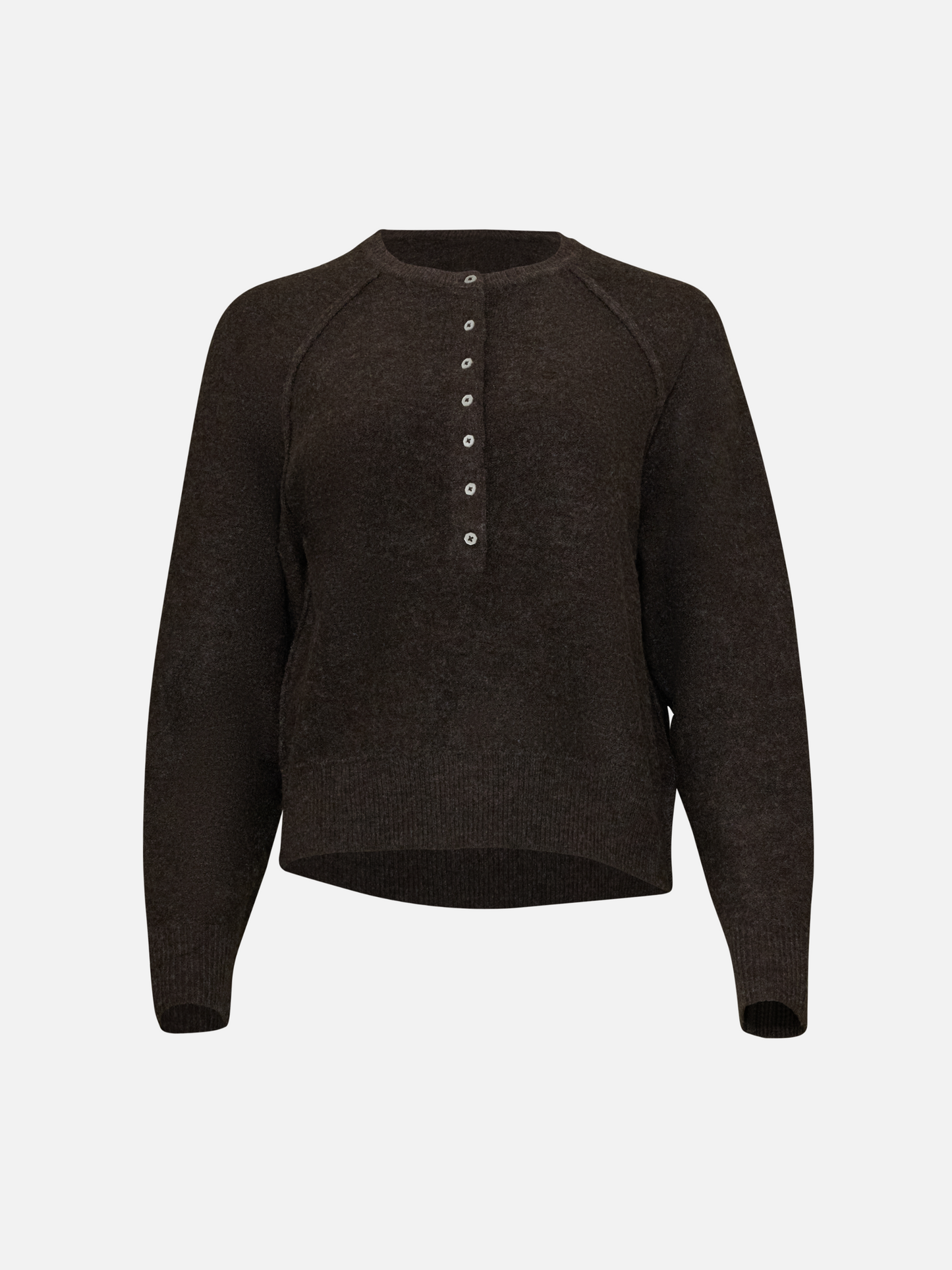 LOVEFINN - Akleja Henley Pullover Sweater - 