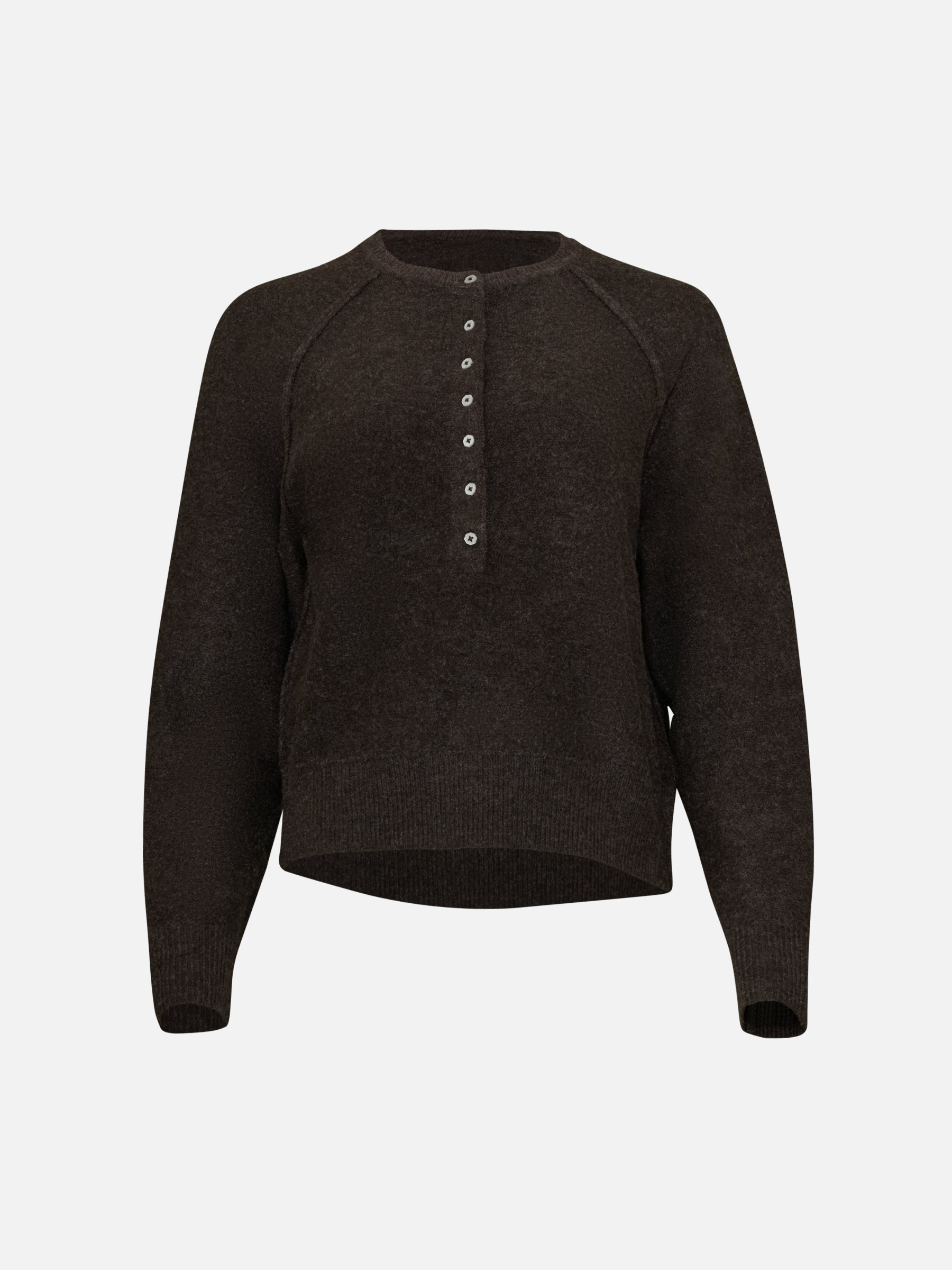 LOVEFINN - Akleja Henley Pullover Sweater - 