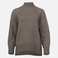 LOVEFINN - Anthousa Mockneck Pullover Sweater - Mushroom