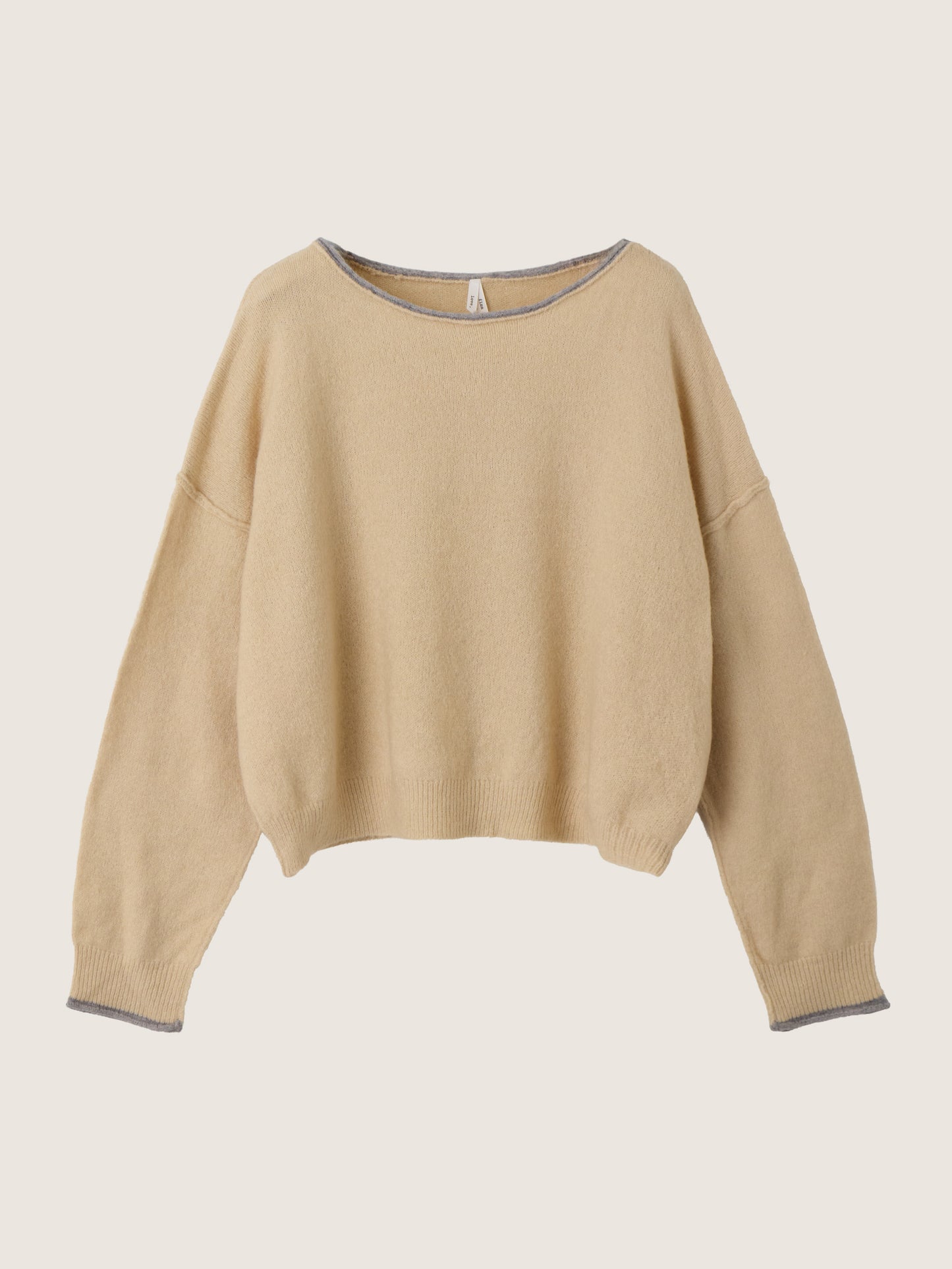 Roll Trim Sweater