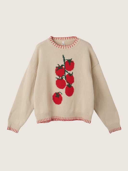 LOVEFINN - Tomato Sweater - 