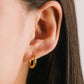 LOVER'S TEMPO - Tube 15mm Huggie Waterproof Hoop Earrings - 