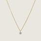 LOVER'S TEMPO - Sol Cubic Zirconia Waterproof Necklace - 