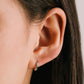 LOVER'S TEMPO - Tube 10mm Huggie Waterproof Hoop Earrings - 