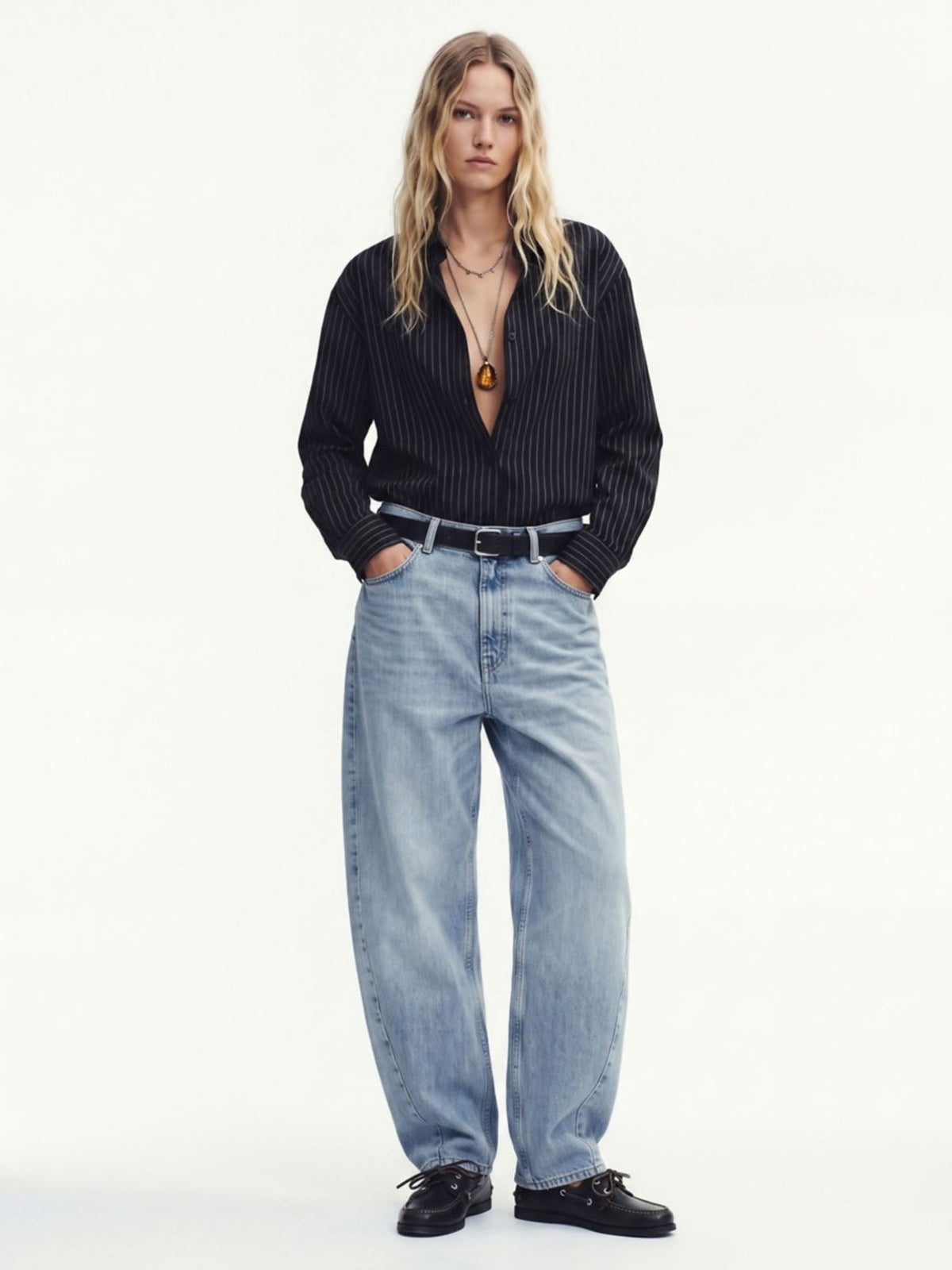 Anna Barrel Jeans
