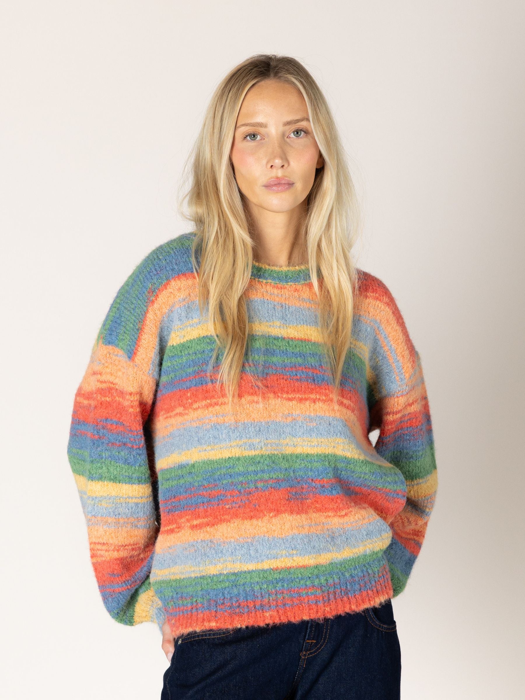 LYLA + LUXE - Abba Striped Sweater - 