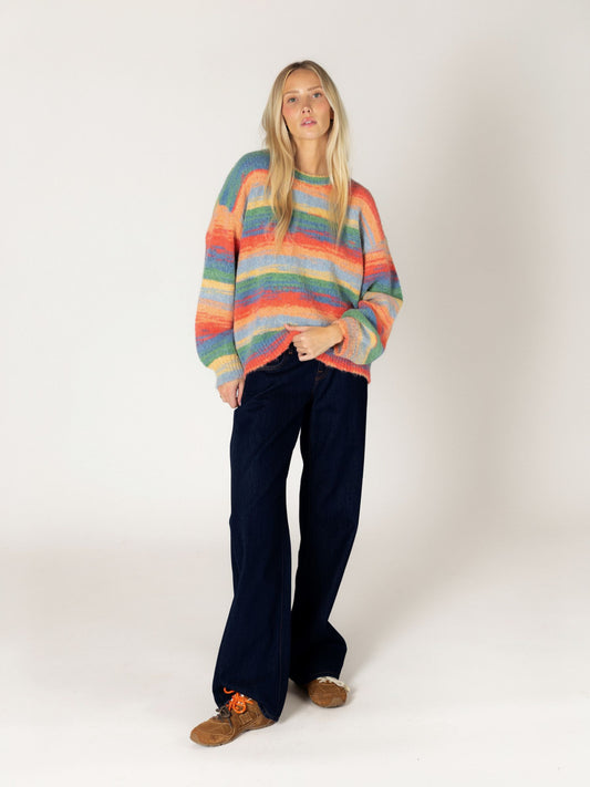 LYLA + LUXE - Abba Striped Sweater - 