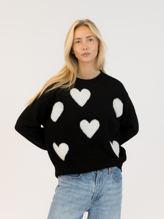 Ajax Heart Crewneck Sweater