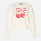 LYLA + LUXE - Avery Cherry Crewneck Pullover - 