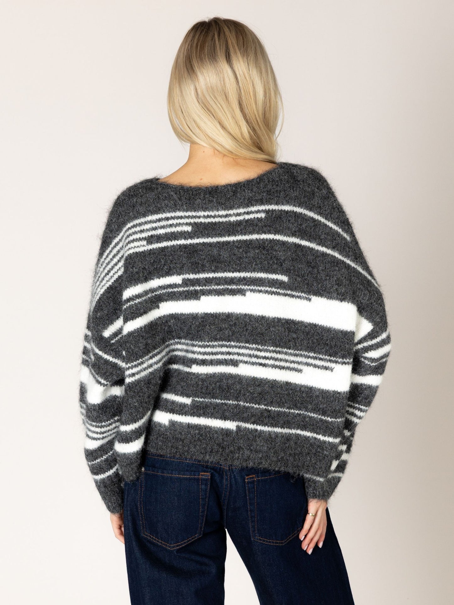 LYLA + LUXE - Azzurra Striped Sweater - 