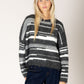 LYLA + LUXE - Azzurra Striped Sweater - 