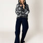 LYLA + LUXE - Azzurra Striped Sweater - 