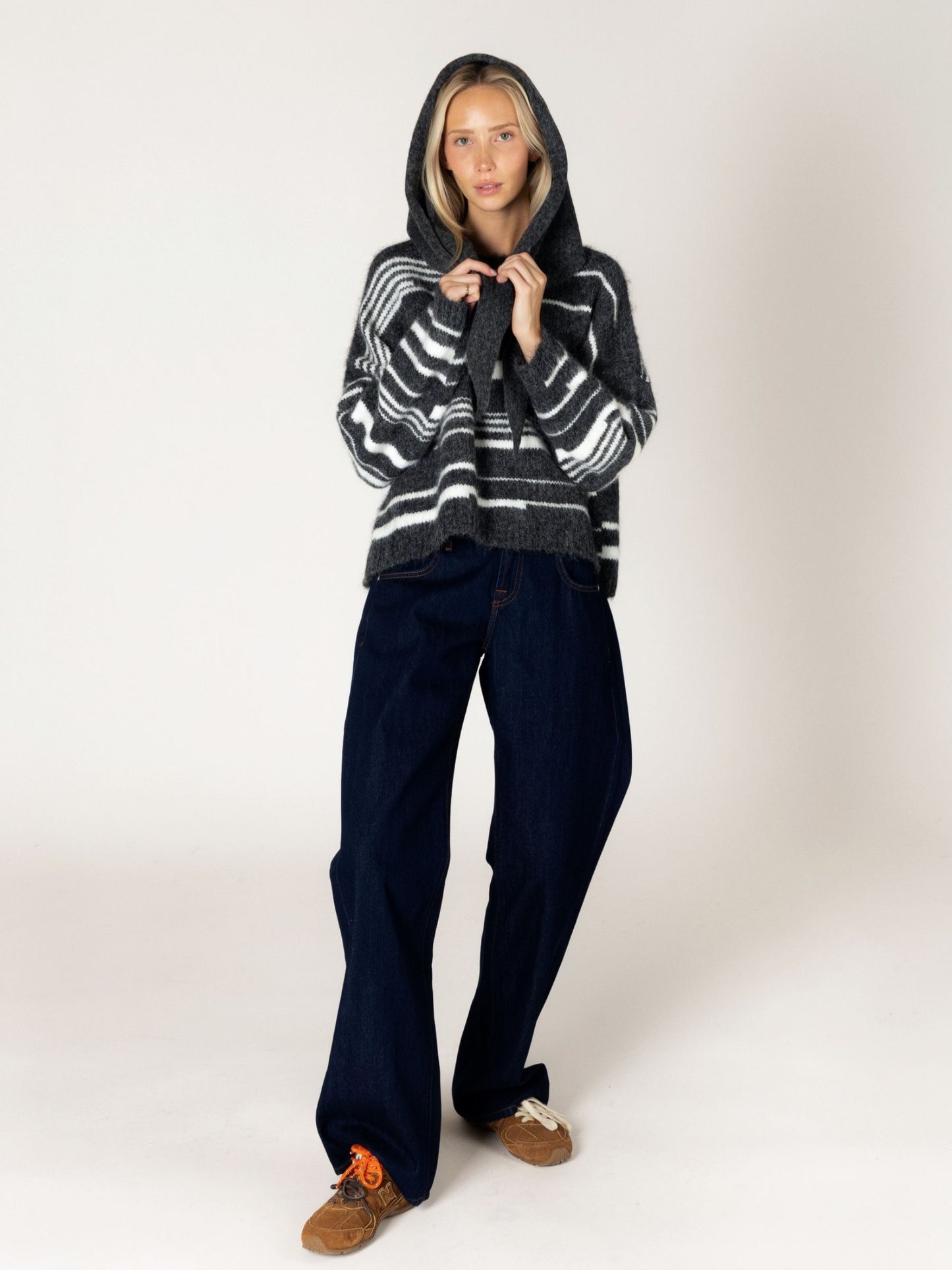 LYLA + LUXE - Azzurra Striped Sweater - 